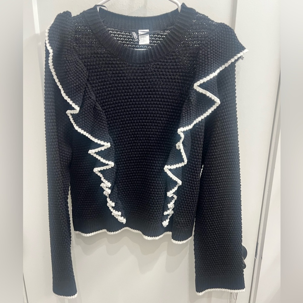 H&M Charcoal Knit Sweater